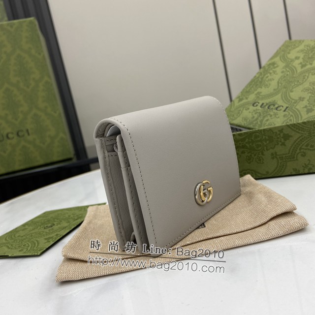 Gucci專櫃古馳最新款Marmont系列卡包零錢包卡夾 jh2290型號：790055